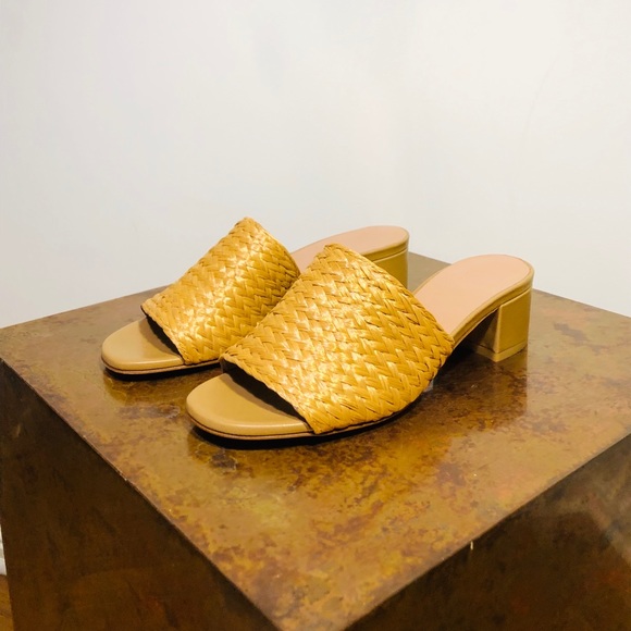 Maryam Nassir Zadeh Shoes - Maryam Nassir Zadeh Natural Woven Sophie Slides